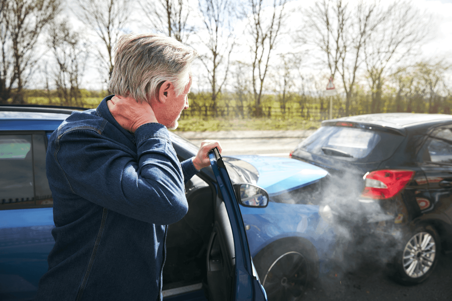 Nekklachten door whiplash na aanrijding